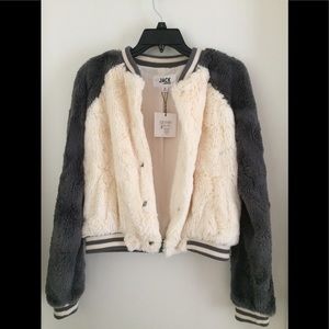 Brand new, never worn, trendy warm coat.